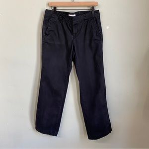 LOFT straight leg relaxed fit trouser pants